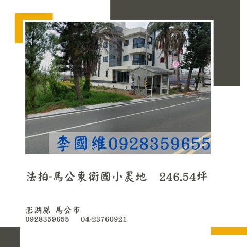 馬公農地法拍-0