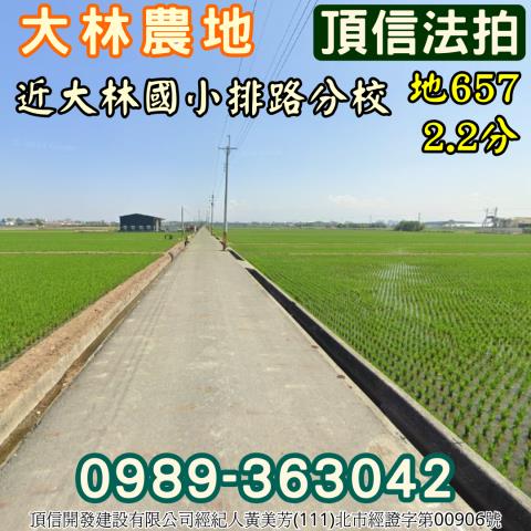 嘉義大林拍賣農地-3