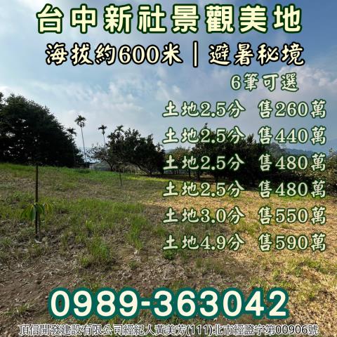 台中新社農地-6