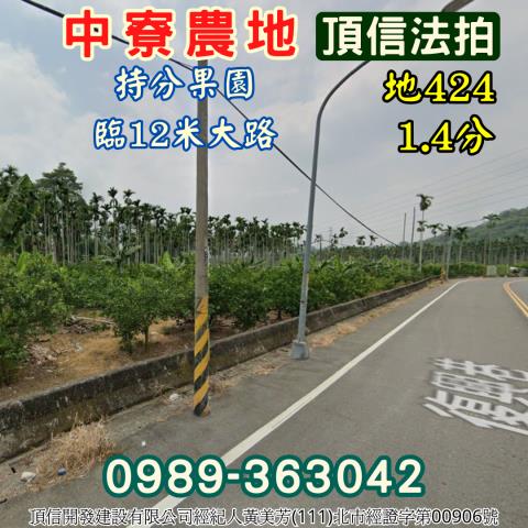 南投中寮農地法拍-1