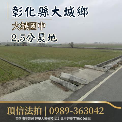 彰化大城拍賣農地-0
