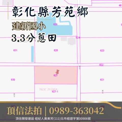 彰化芳苑拍賣農地-3