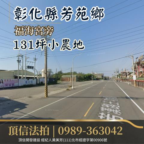 彰化芳苑農地法拍-1