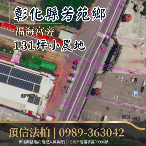 彰化芳苑農地法拍-2