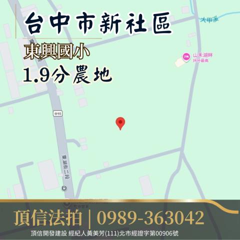 台中新社法拍農地-1