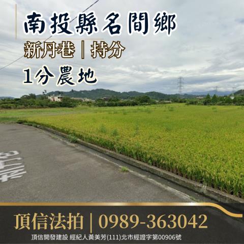 南投名間法拍農地-1