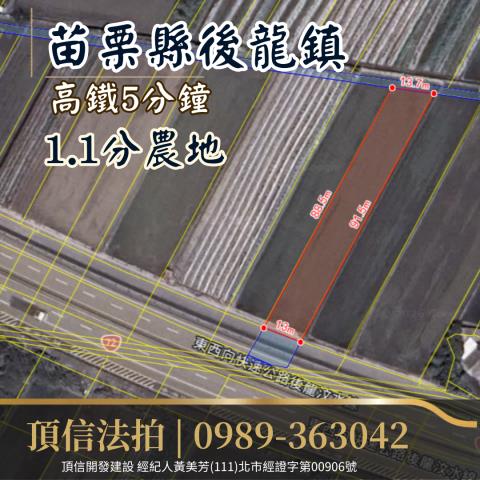 苗栗後龍拍賣農地-2